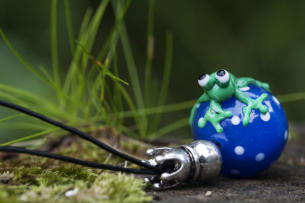 Schmuck aus Glasperlen