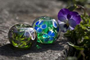 Schmuck aus Glasperlen