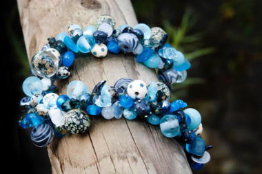Schmuck aus Glasperlen